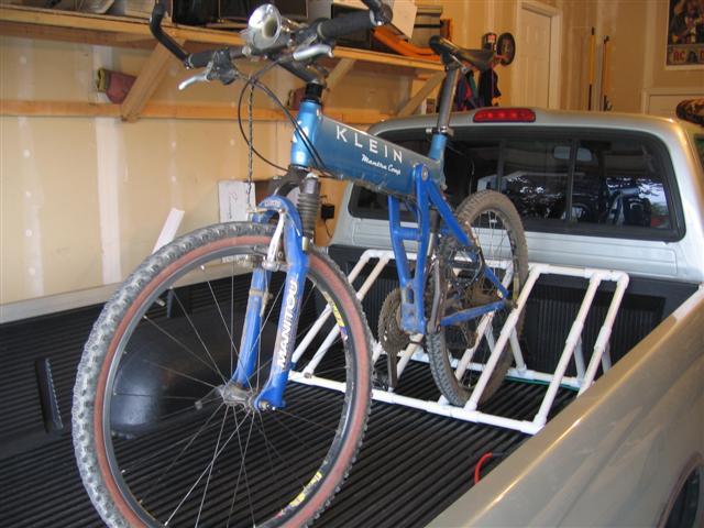 How to Build a Bike Rack for a Pickup Truck