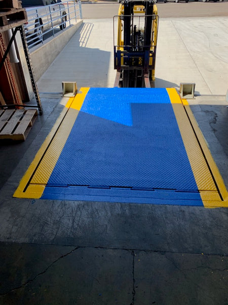 Add Grip to a Dock Leveller for Safer Forklift Operation