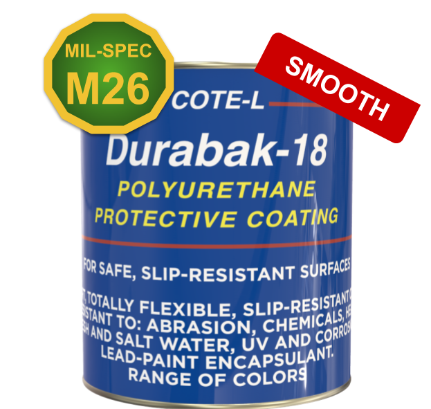 MIL SPEC Military ONLY Durabak M26 Liner Outdoor (Smooth) - Durabak Company