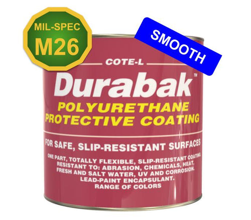 MIL SPEC Military ONLY Durabak M26 Liner Indoor (Smooth) - Durabak Company