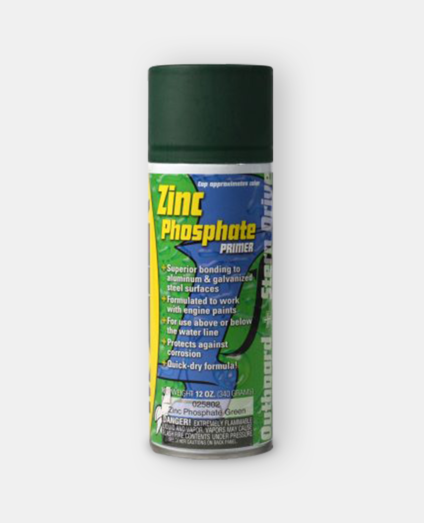 Zinc phosphate discount primer aluminum